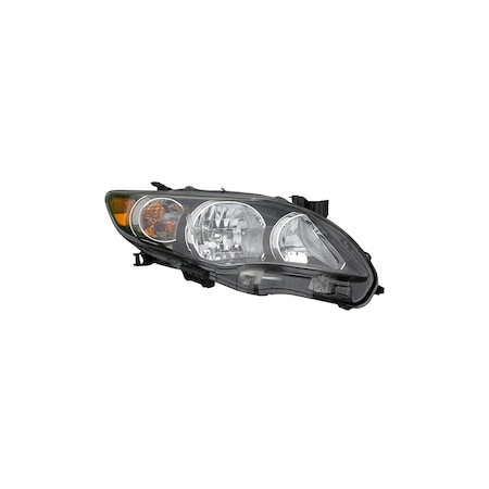 Eagle Eyes RH HEADLAMP ASSY COMPOSITE, S, XRS, CANADA BUILT, COROLLA 11-13 TY1149-B101R